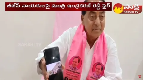Minister Indrakaran Reddy Denied BJP Leaders Overaction