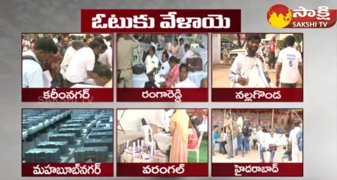 Election Fest Started In All Districts In Telangana