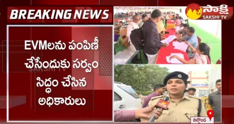 SP Apoorva Rao Face To Face Over Polling Arrangements