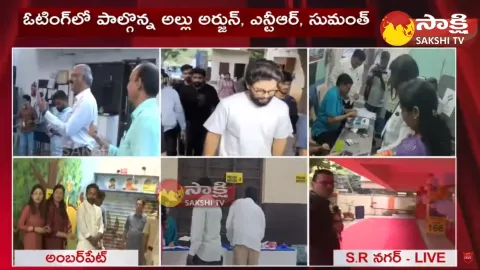 Kishan Reddy Casts His Vote With Family Telangana Assembly Elections 2023