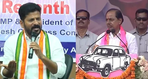 CM KCR Vs Revanth Reddy Over Dharani Portal 