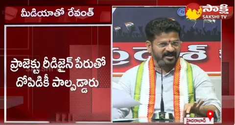 TPCC President Revanth Reddy Fires On CM KCR About Kaleshwaram Project Damage 