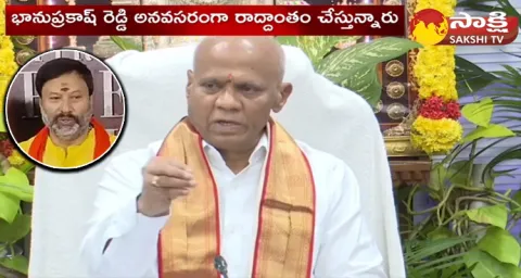 TTD EO Dharma Reddy Fires On Bhanuprakash Reddy 