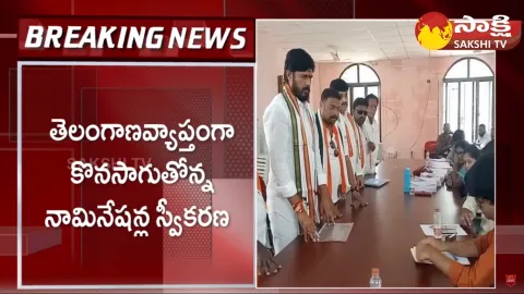 Huge Nominations Filing For Telangana Elections 2023
