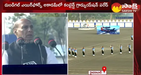 Combined Graduation Parade In Air Force Academy At Dundigal