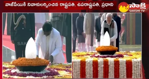 PM Modi, President Murmu Pays Tribute To Atal Bihari Vajpayee On Birth Anniversary