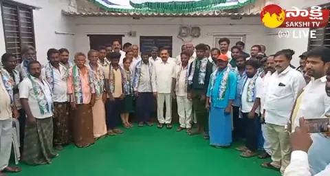 TDP Leaders Massive Joins In YSRCP Party