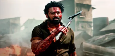 Prabhas Salaar Movie  Action Promo