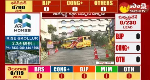 Congress Leaders At Taj Krishna