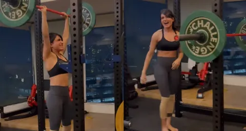 Actress Samantha Workout Video 