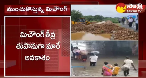 Cyclone Michaung Affect Heavy Rains In AP