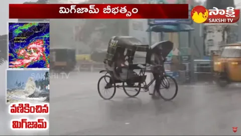 Cyclone Michaung Affect on Andhra Pradesh