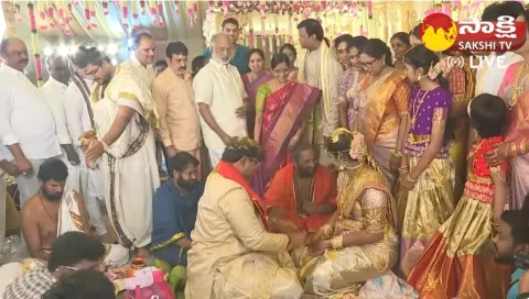 YSRCP Leaders Attends MLC Talasila Raghuram Daughter Wedding