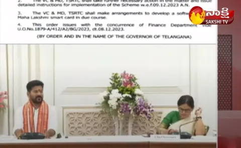 Mahalakshmi Scheme Implementing From Tomorrow In Telangana