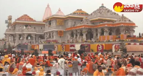 Live Ram Mandir Inaguration In Ayodhya 