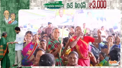 YSR Pension Kanuka Distribution In Andhra Pradesh