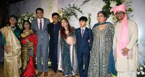 Bollywood Star Amir Khan Daughter Wedding 