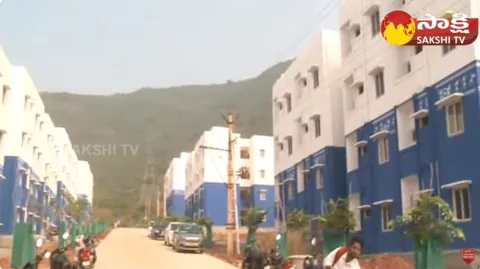 Minister Gudivada Amarnath and YV Subba Reddy Launches TIDCO Houses In Anakapalli 
