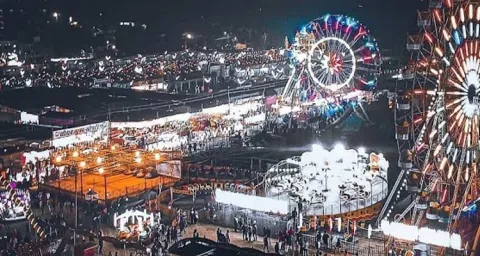 Numaish Exhibition Drone Video 