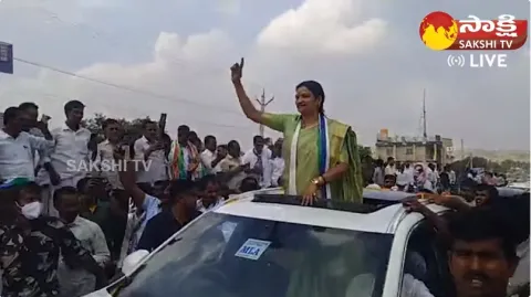 Penukonda YSRCP Leaders Grand Welcome To Minister Ushasri Charan