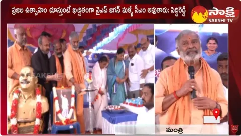 Minister Peddireddy Speech In 5 Years For Praja Sankalpayatra At Hindupur 