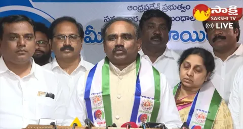 TDP Ex Minister Ravela Kishore Babu Joins In YSRCP Party