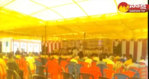 TDP Gandla Community Meeting Utter Flop In Kuppam 