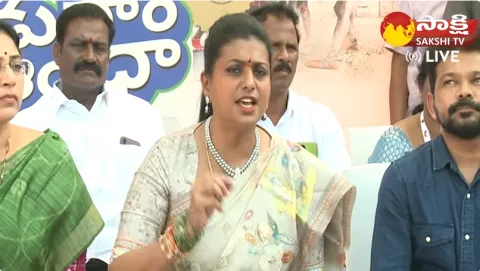 Minister RK Roja Sensational Comments On Sharmila And Chandrababu
