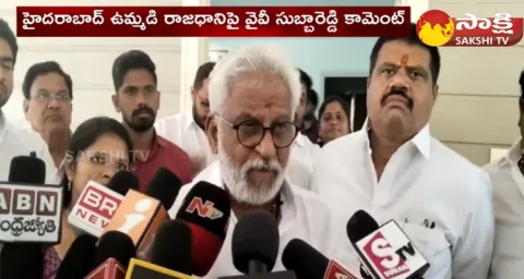 YV Subba Reddy Demands Hyderabad As Common Capital Till Visakhapatnam Becomes AP Capital