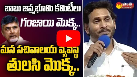 CM YS Jagan About Chandrababu At Phirangipuram Public Meeting