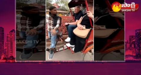Local Rickshaw Driver Excellent English Conversation With Foreigners