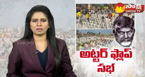 Chandrababu Public Meeting Utter Flop In Nellore