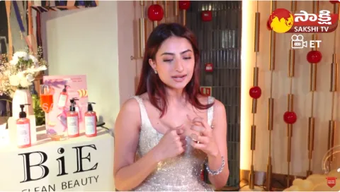 Actress Palak Tiwari Launch Of Bie Beauty At Cozy Box