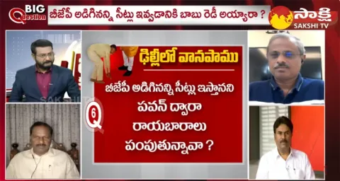 Special Debate On Chandrababu Delhi Tour BJP TDP Alliance
