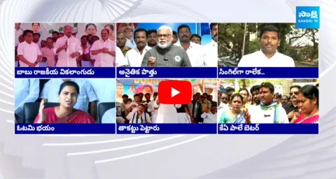 YSRCP Leaders Slams Chandrababu And Pawan Kalyan 