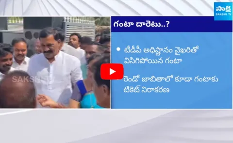 Ganta Srinivasa Rao Secret Meeting
