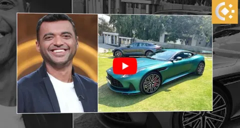 Zomato CEO Deepinder Goyal Takes Delivery Of Indias first Aston Martin DB12 