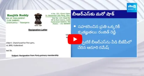 Chevella BRS MP Ranjith Reddy Resigned