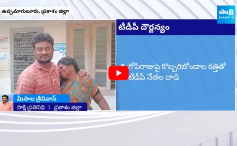 TDP Leaders Attack On YSRCP Social Media Convenor Gopi Raju 