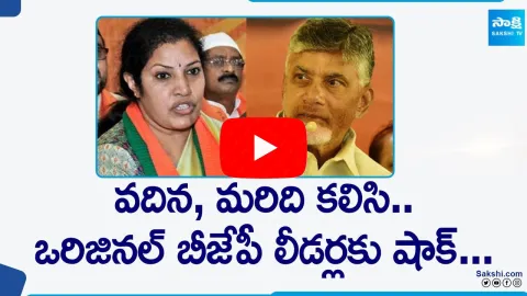 Chandrababu And Purandeswari Big Shock To AP BJP Leaders