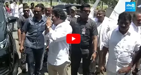 CM YS Jagan Helicopter Landing Visuals At Idupulapaya 