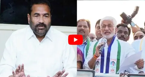 MP Vijaysai Reddy Mass Counter To Kotamreddy Sridhar Reddy 