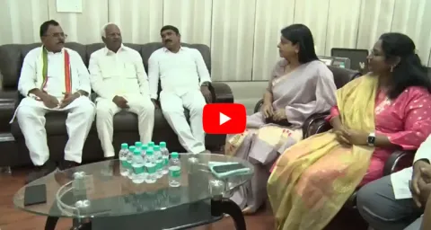 Congress Main Leaders Meet Kadiyam Srihari At His Home