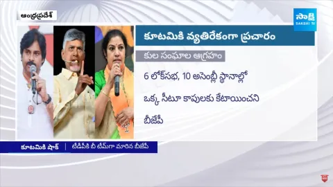 Caste Unions Campaign Against TDP BJP Janasena Alliance