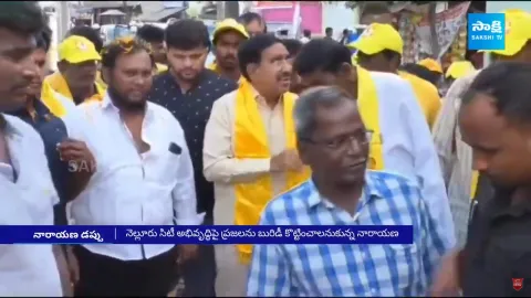 Ex Minister Ponguru Narayana Fake Comments On Nellore Development