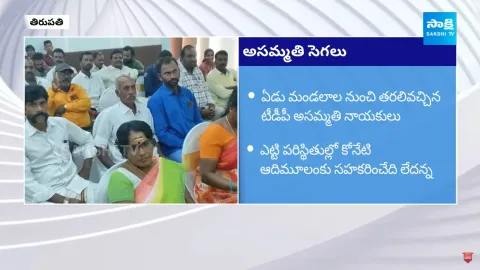 Satyavedu TDP Leaders: We Definitely Defeat Koneti Adimulam In Satyavedu