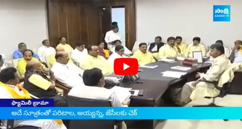 TDP Senior Leaders Angry On Chandrababu
