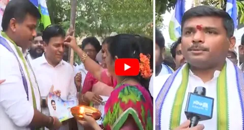 Minister Gudivada Amarnath Election Campaign At Gajuwaka 