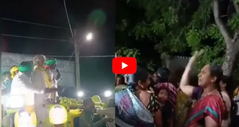 Women Big Shock To TDP Kolikapudi Srinivas In Election Campaign