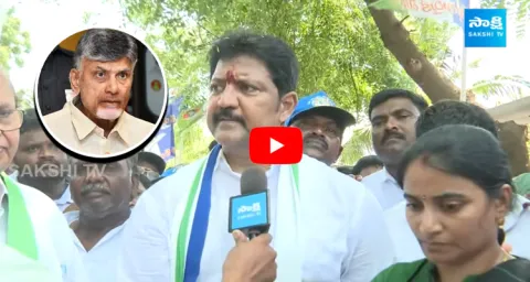 MLA Vallabhaneni Vamshi Mass Counter To TDP Leaders And Chandrababu - Sakshi